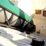 Instalacion sinfin  bomba arquimedes